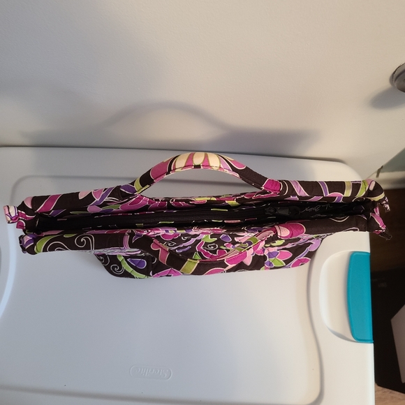Vera Bradley Purple Punch Satchel Bag - retired pattern - Picture 4 of 14